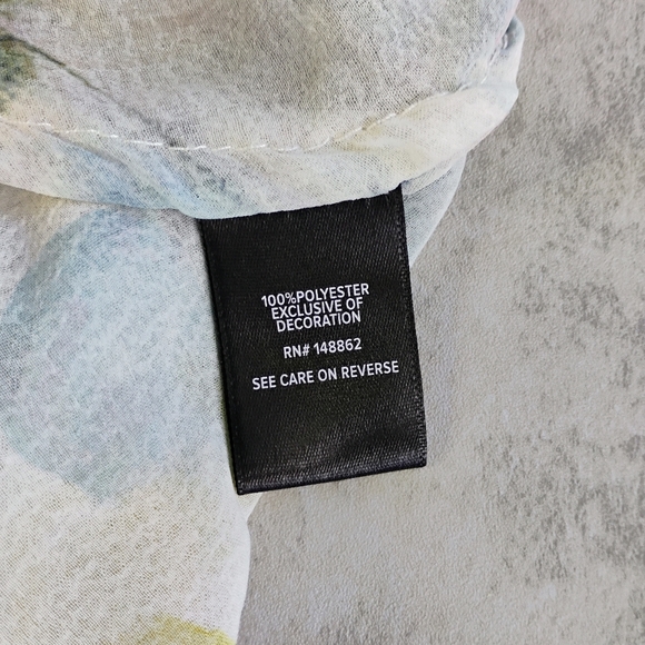 Torrid Textured Chiffon Midi Ruffle Kimono Womens Plus Size 2X Boho Bohemian - Picture 7 of 14